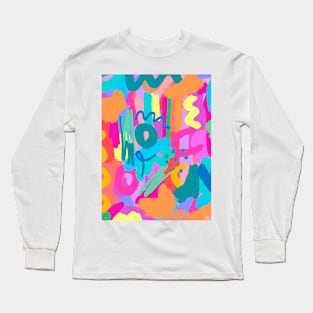 pattern mix Long Sleeve T-Shirt